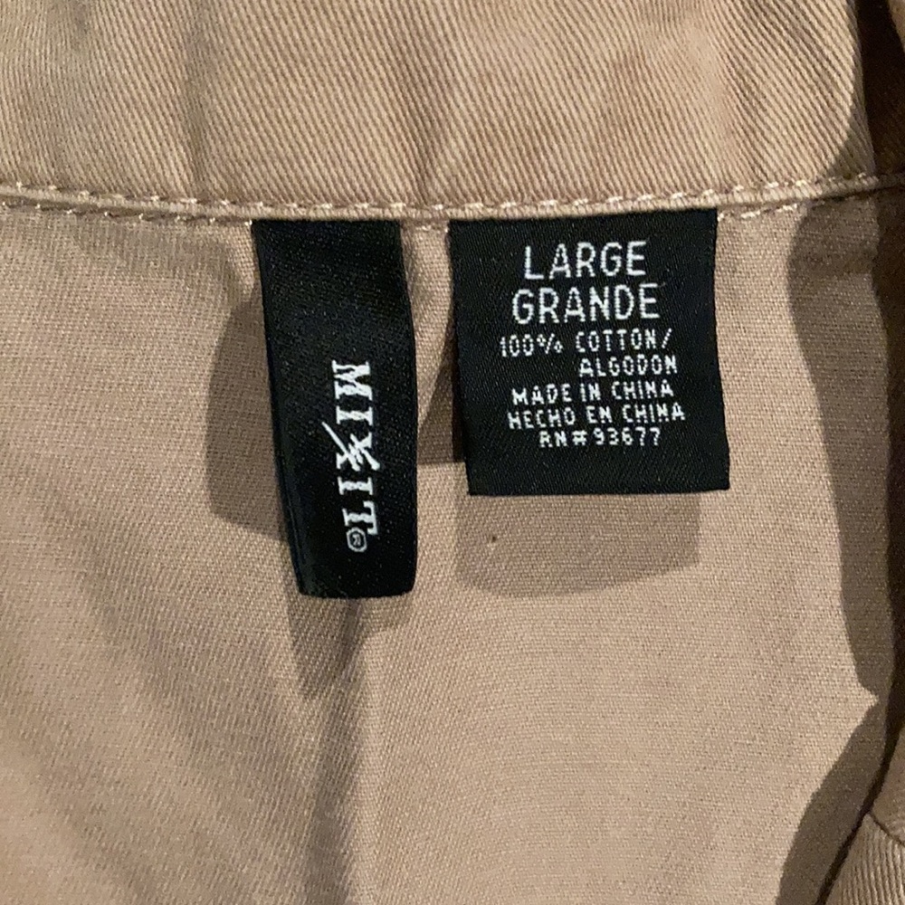 Mix It Khaki Jacket - Picture 3 of 4